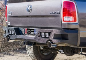 Ford Super Duty Rear Bumper - Body Armor 4x4 - Eco Series - Black - `99-`16
